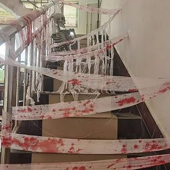 Amazon.co.jp: 血まみれ包帯 血糊付き コスプレ ハロウィン
